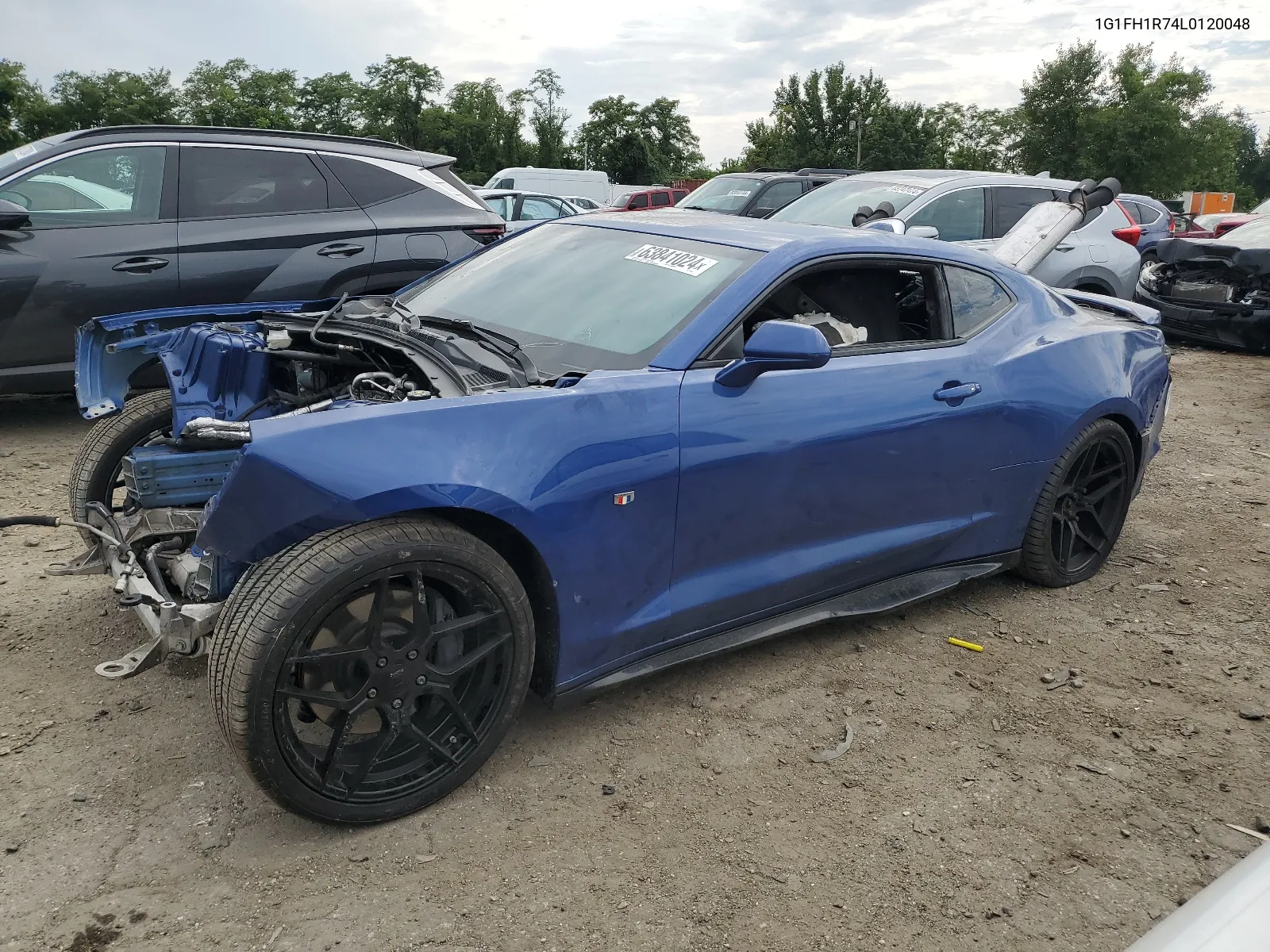 2020 Chevrolet Camaro Ss VIN: 1G1FH1R74L0120048 Lot: 63841024