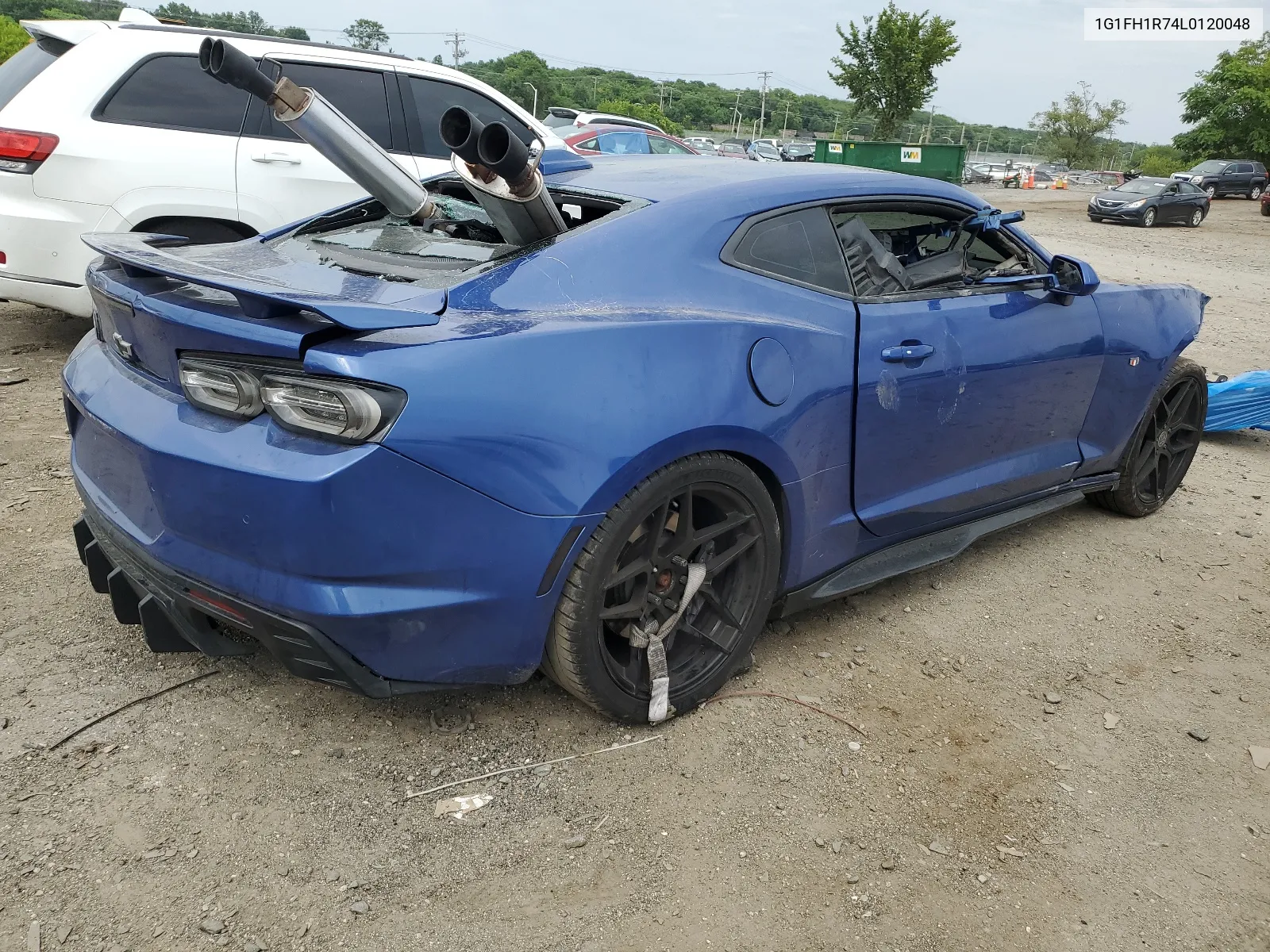 2020 Chevrolet Camaro Ss VIN: 1G1FH1R74L0120048 Lot: 63841024