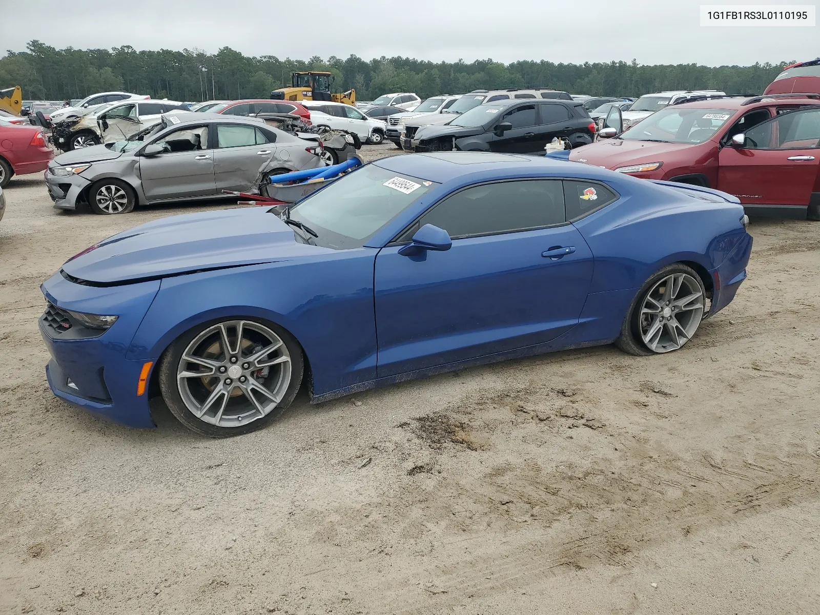 2020 Chevrolet Camaro Ls VIN: 1G1FB1RS3L0110195 Lot: 64499544