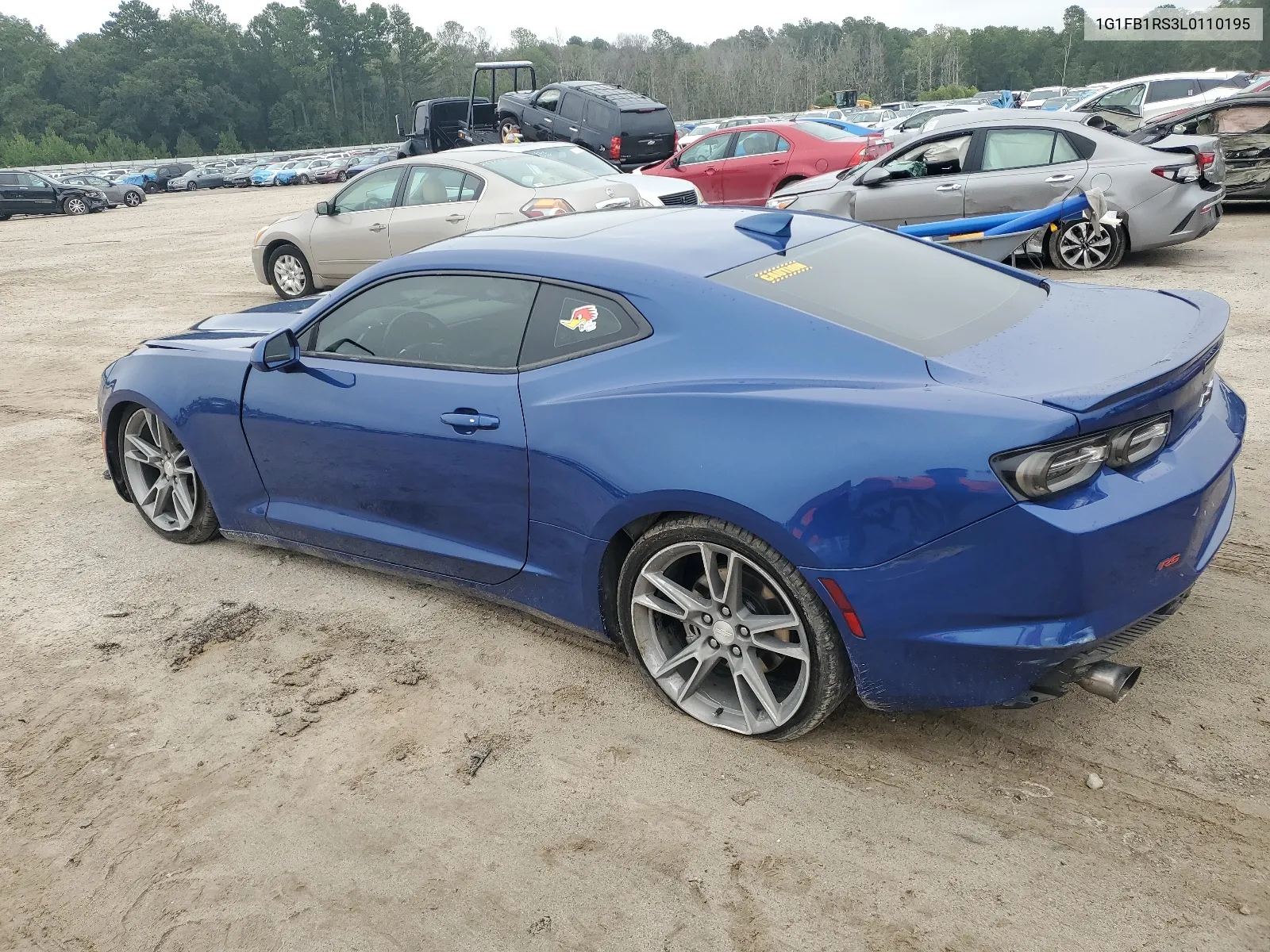 2020 Chevrolet Camaro Ls VIN: 1G1FB1RS3L0110195 Lot: 64499544