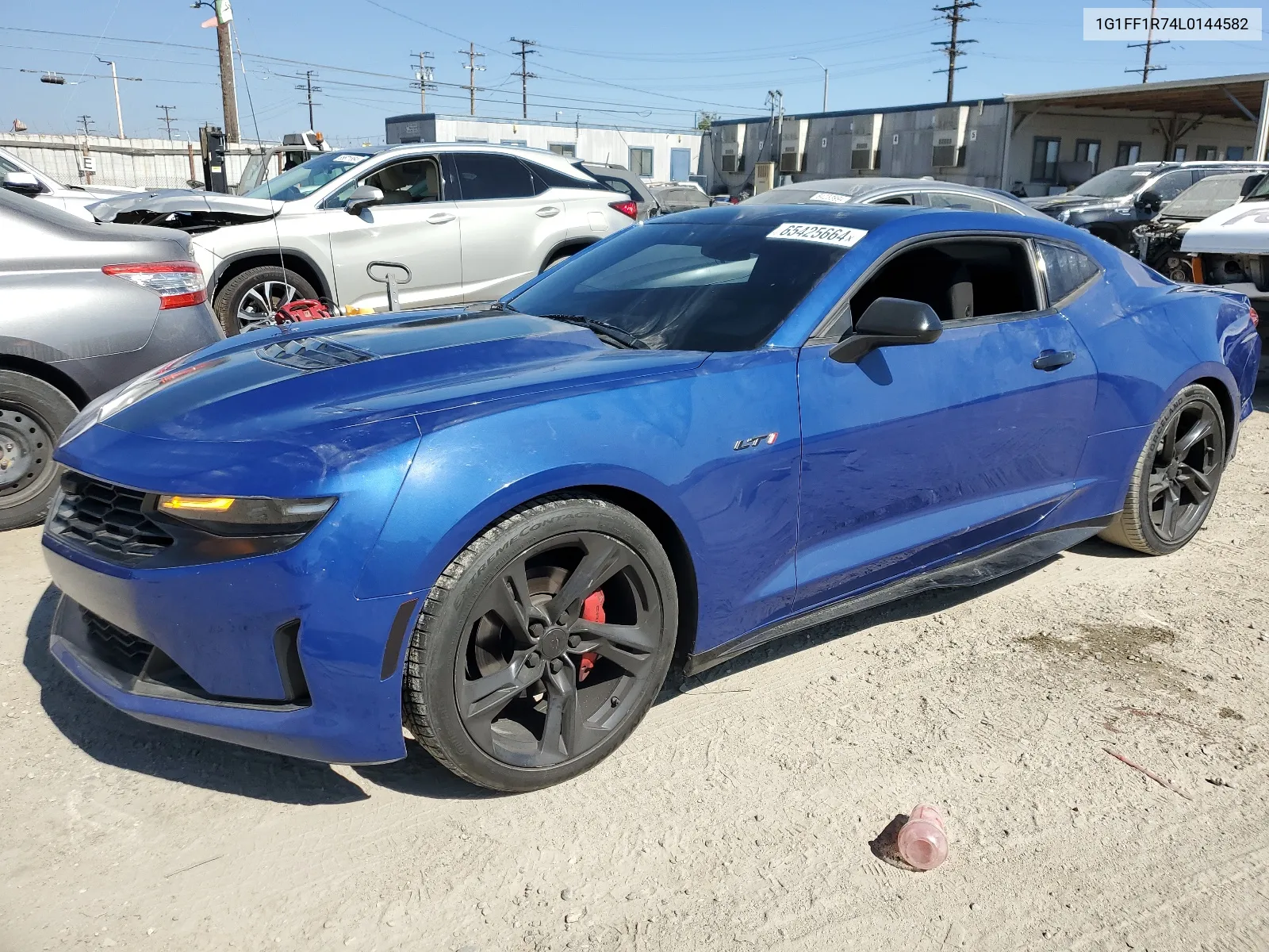 2020 Chevrolet Camaro Lz VIN: 1G1FF1R74L0144582 Lot: 65425664