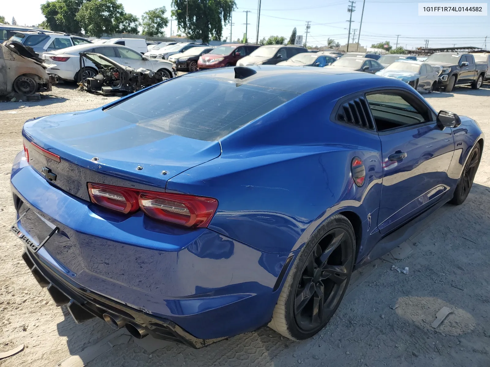 2020 Chevrolet Camaro Lz VIN: 1G1FF1R74L0144582 Lot: 65425664