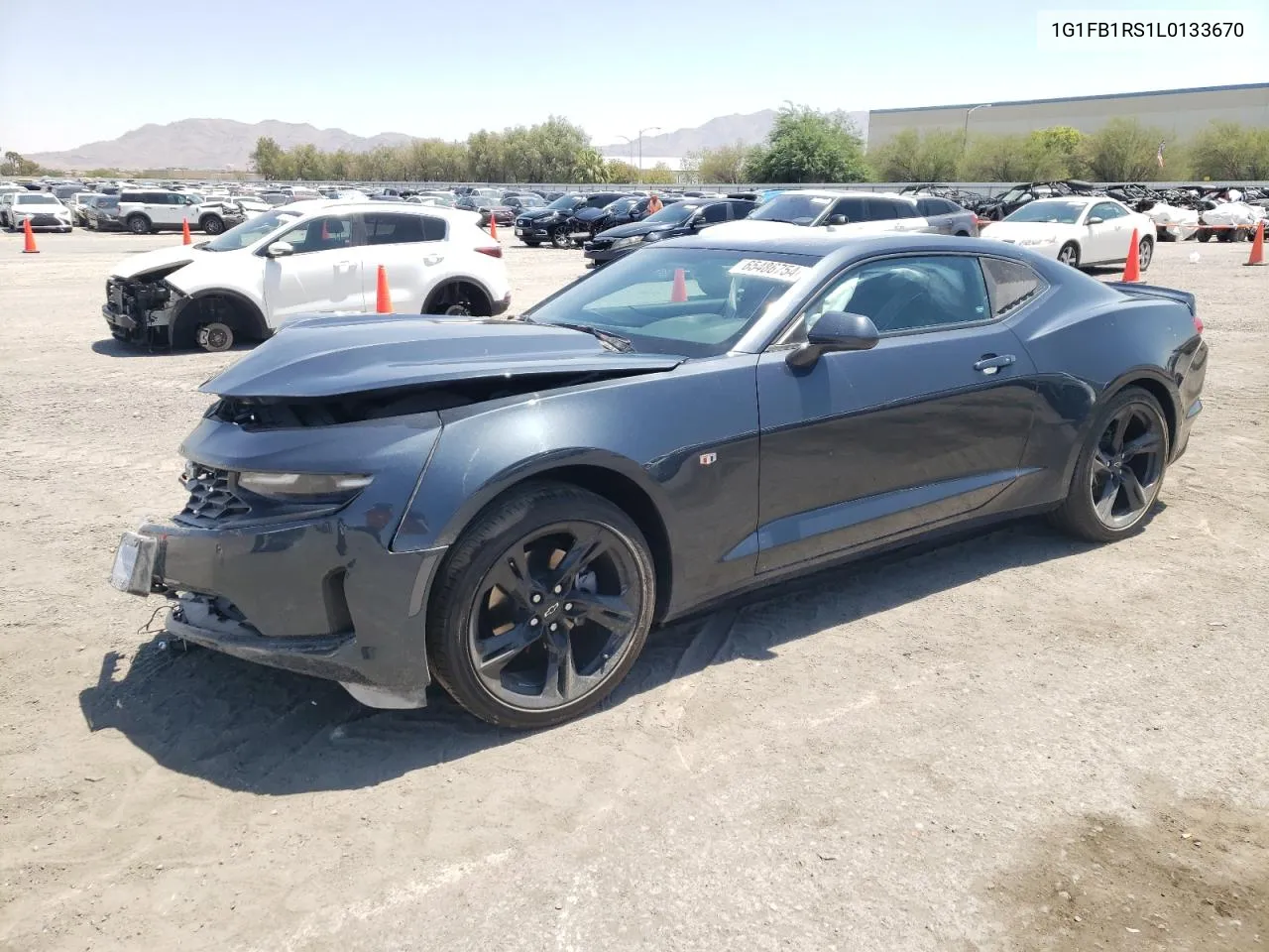 2020 Chevrolet Camaro Ls VIN: 1G1FB1RS1L0133670 Lot: 65486754