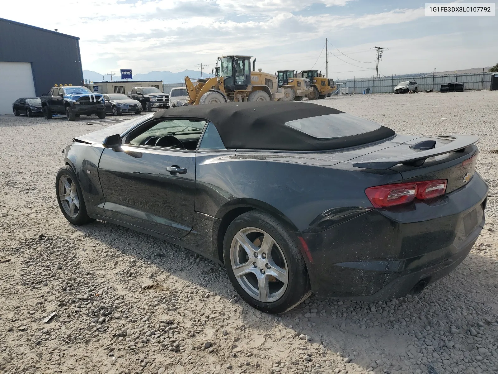 2020 Chevrolet Camaro Ls VIN: 1G1FB3DX8L0107792 Lot: 65959474