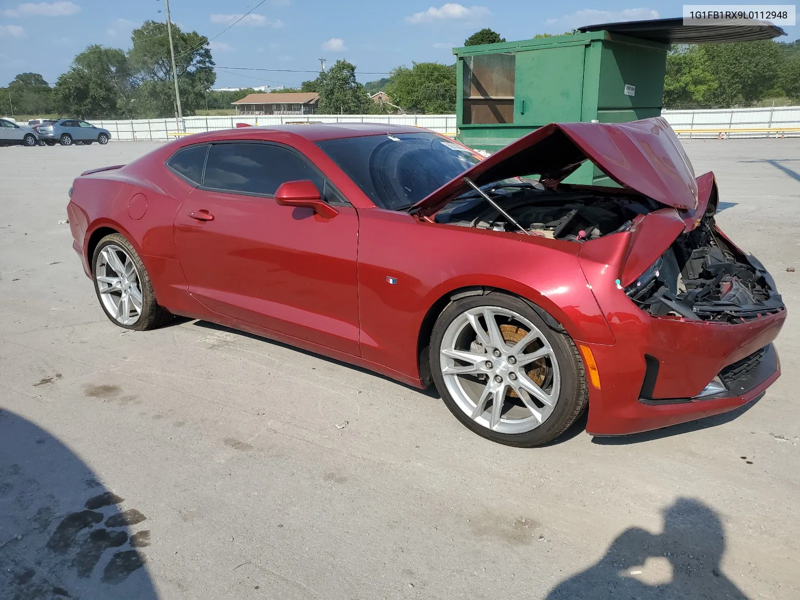 2020 Chevrolet Camaro Ls VIN: 1G1FB1RX9L0112948 Lot: 66355974