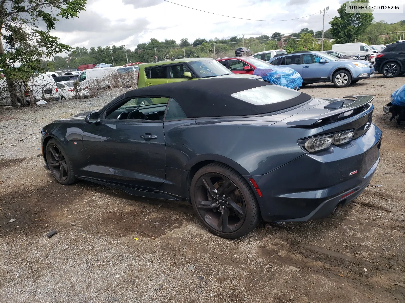 2020 Chevrolet Camaro Ss VIN: 1G1FH3D70L0125296 Lot: 66530414