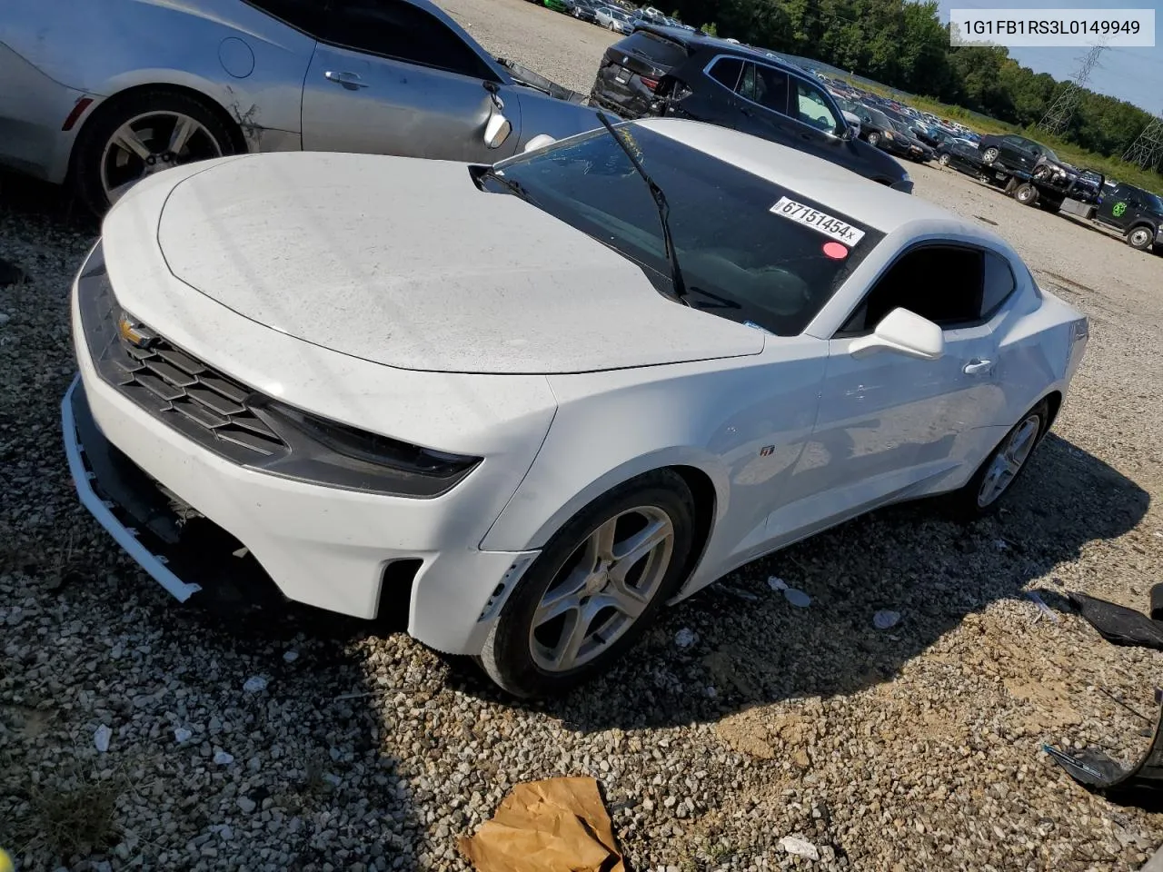 2020 Chevrolet Camaro Ls VIN: 1G1FB1RS3L0149949 Lot: 67151454