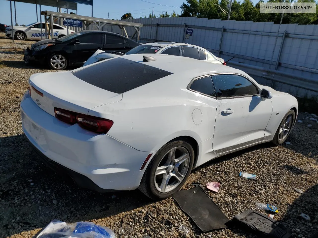 2020 Chevrolet Camaro Ls VIN: 1G1FB1RS3L0149949 Lot: 67151454