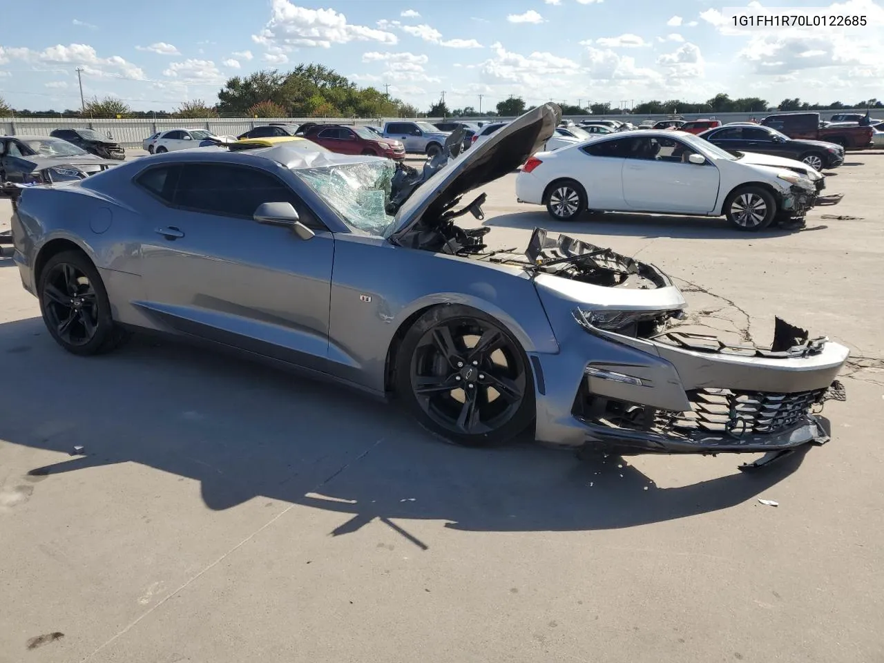 2020 Chevrolet Camaro Ss VIN: 1G1FH1R70L0122685 Lot: 67804014