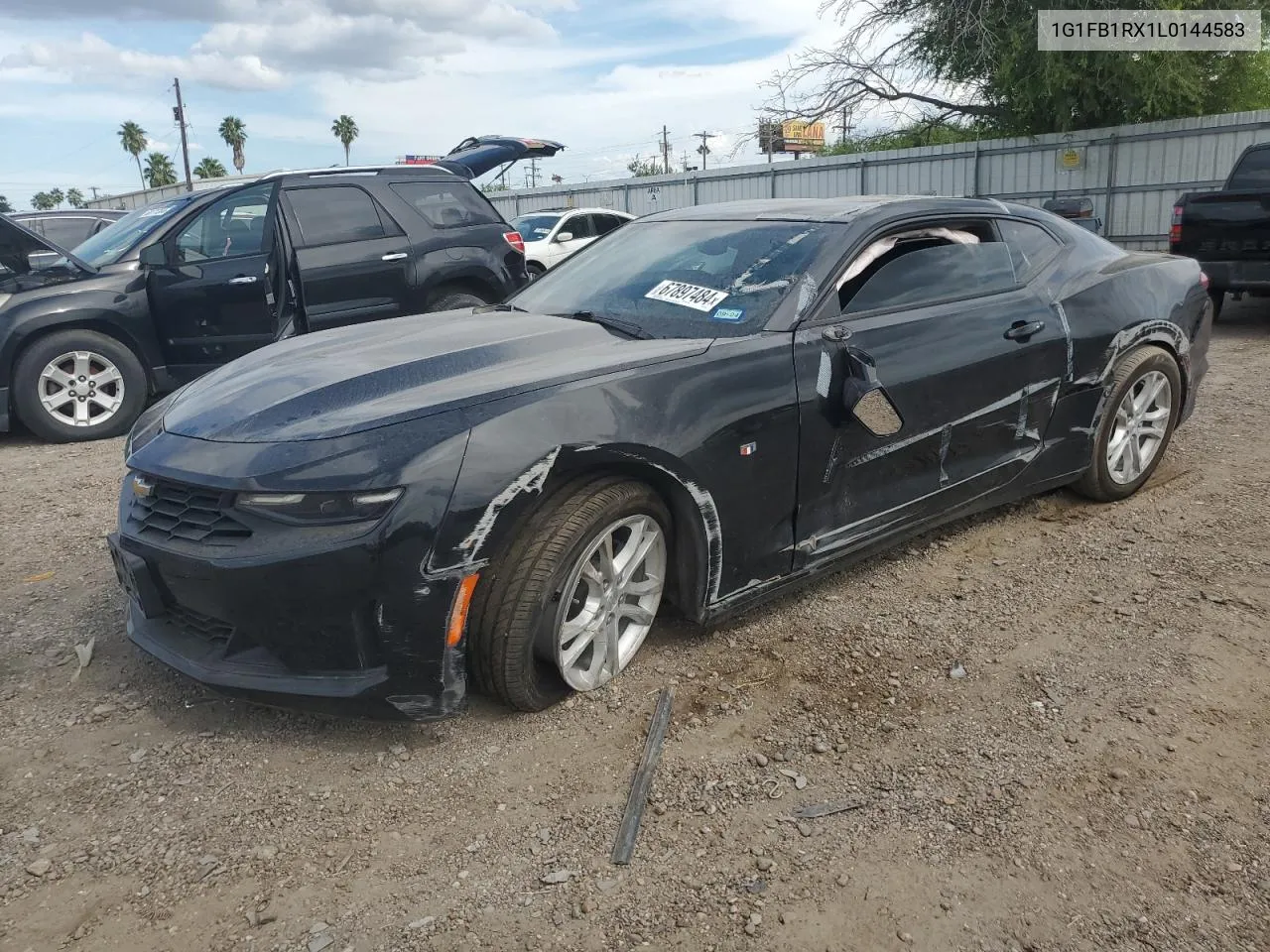 2020 Chevrolet Camaro Ls VIN: 1G1FB1RX1L0144583 Lot: 67897484