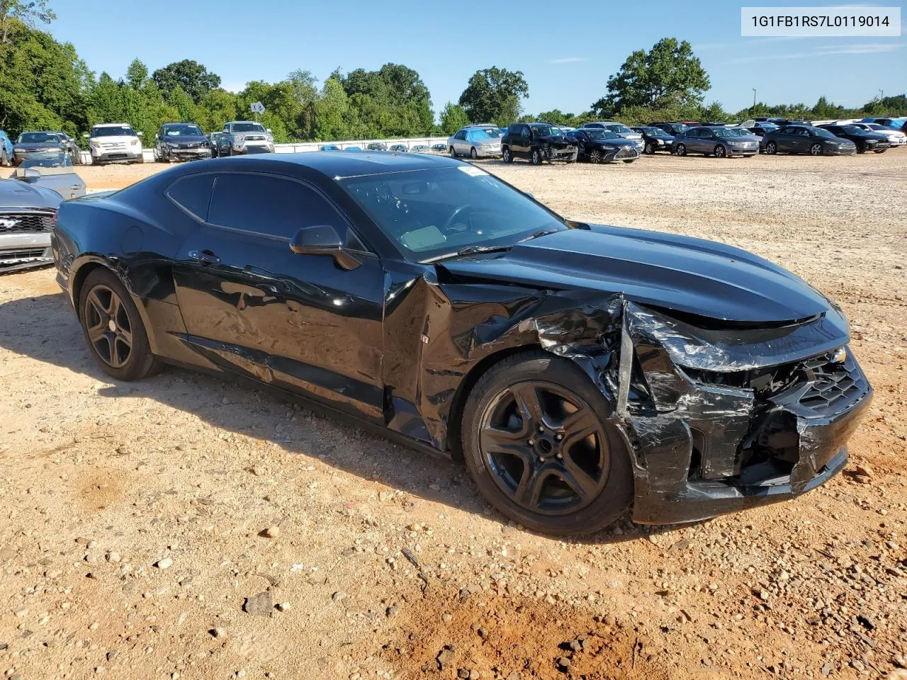 2020 Chevrolet Camaro Ls VIN: 1G1FB1RS7L0119014 Lot: 68002794