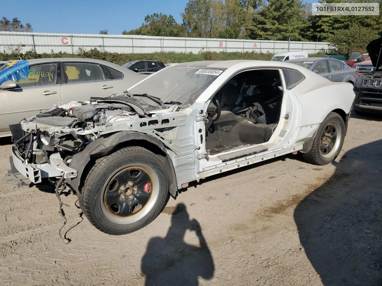 2020 Chevrolet Camaro Ls VIN: 1G1FB1RX4L0127552 Lot: 68035054