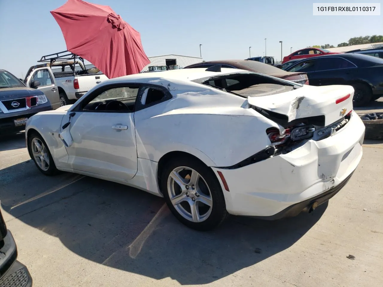 2020 Chevrolet Camaro Ls VIN: 1G1FB1RX8L0110317 Lot: 68098614