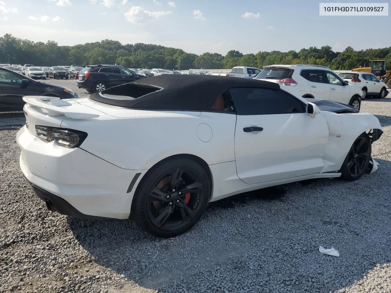 2020 Chevrolet Camaro Ss VIN: 1G1FH3D71L0109527 Lot: 69473814