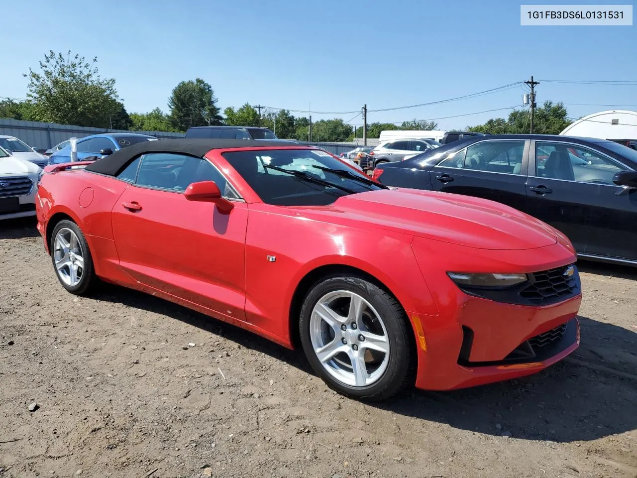 2020 Chevrolet Camaro Ls VIN: 1G1FB3DS6L0131531 Lot: 69604914