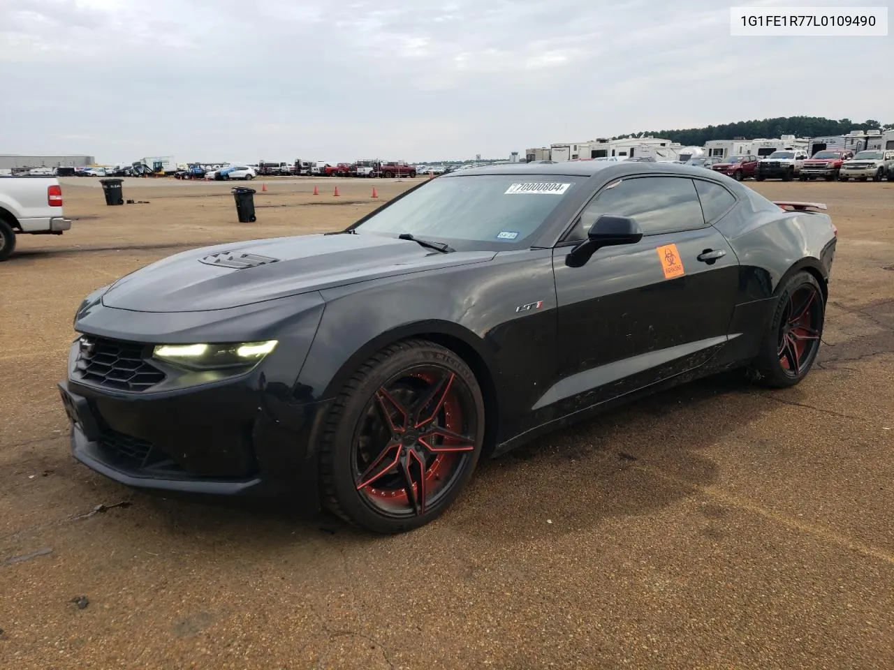 2020 Chevrolet Camaro Lz VIN: 1G1FE1R77L0109490 Lot: 70000804