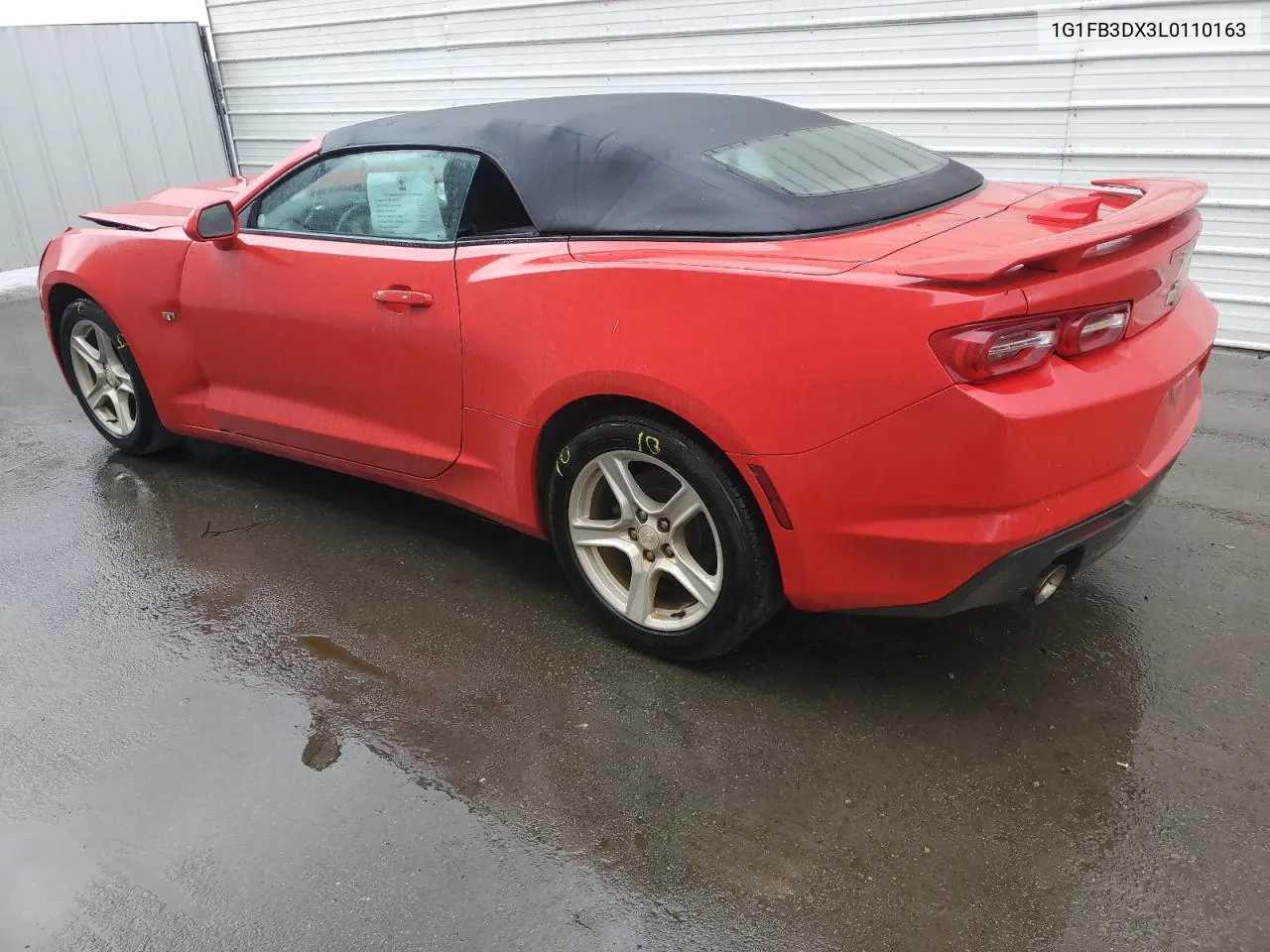 2020 Chevrolet Camaro Ls VIN: 1G1FB3DX3L0110163 Lot: 70485564