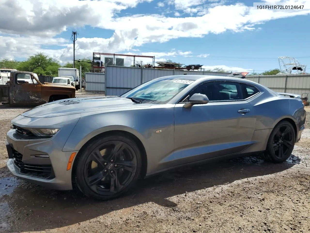 2020 Chevrolet Camaro Ss VIN: 1G1FH1R72L0124647 Lot: 70538484