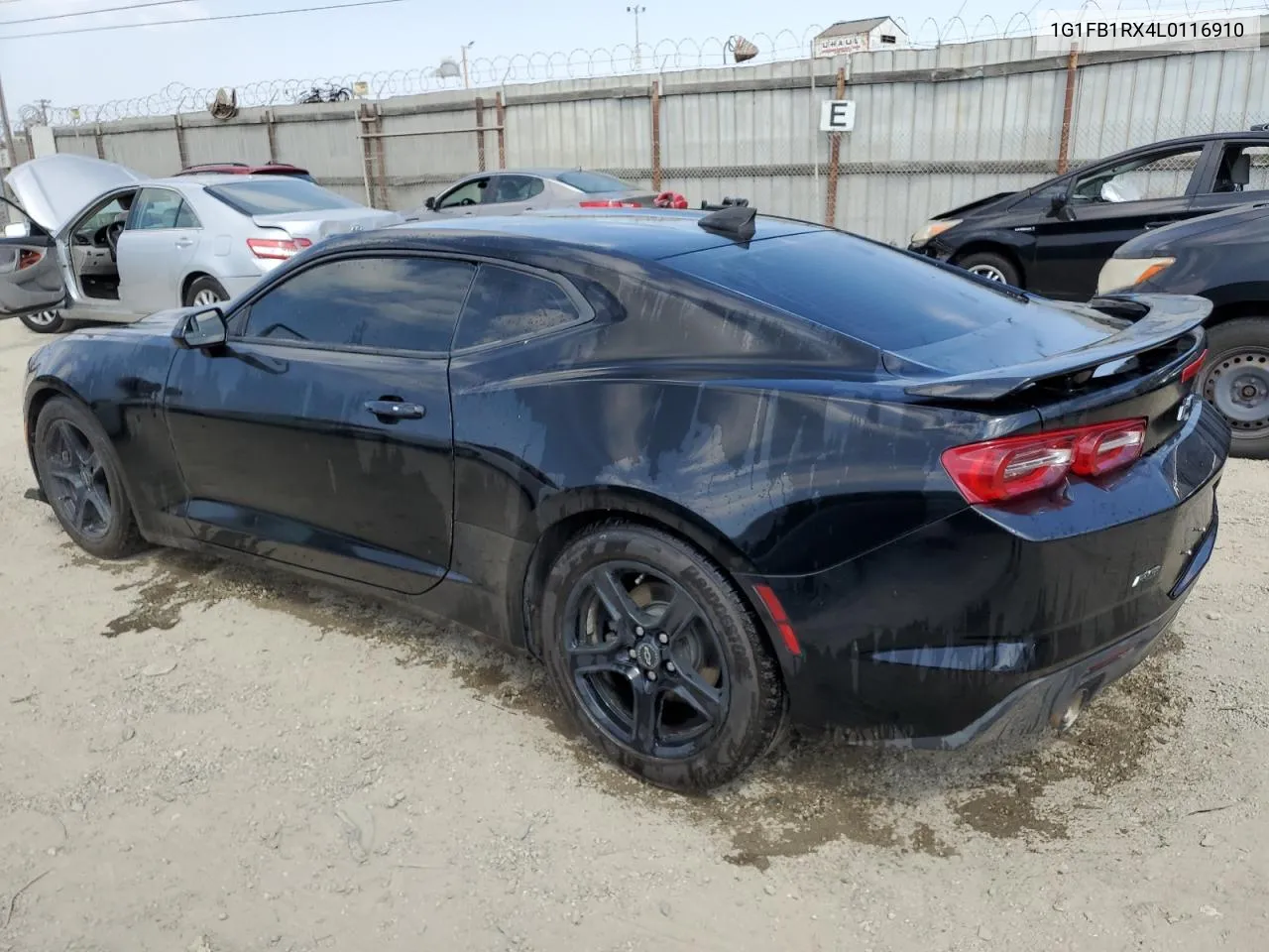 2020 Chevrolet Camaro Ls VIN: 1G1FB1RX4L0116910 Lot: 70876134