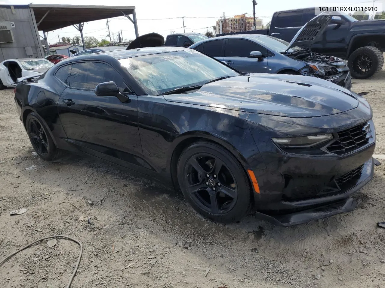 2020 Chevrolet Camaro Ls VIN: 1G1FB1RX4L0116910 Lot: 70876134