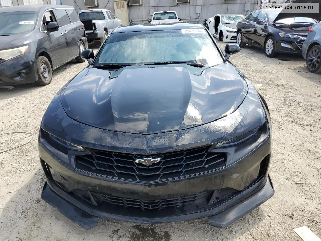 2020 Chevrolet Camaro Ls VIN: 1G1FB1RX4L0116910 Lot: 70876134