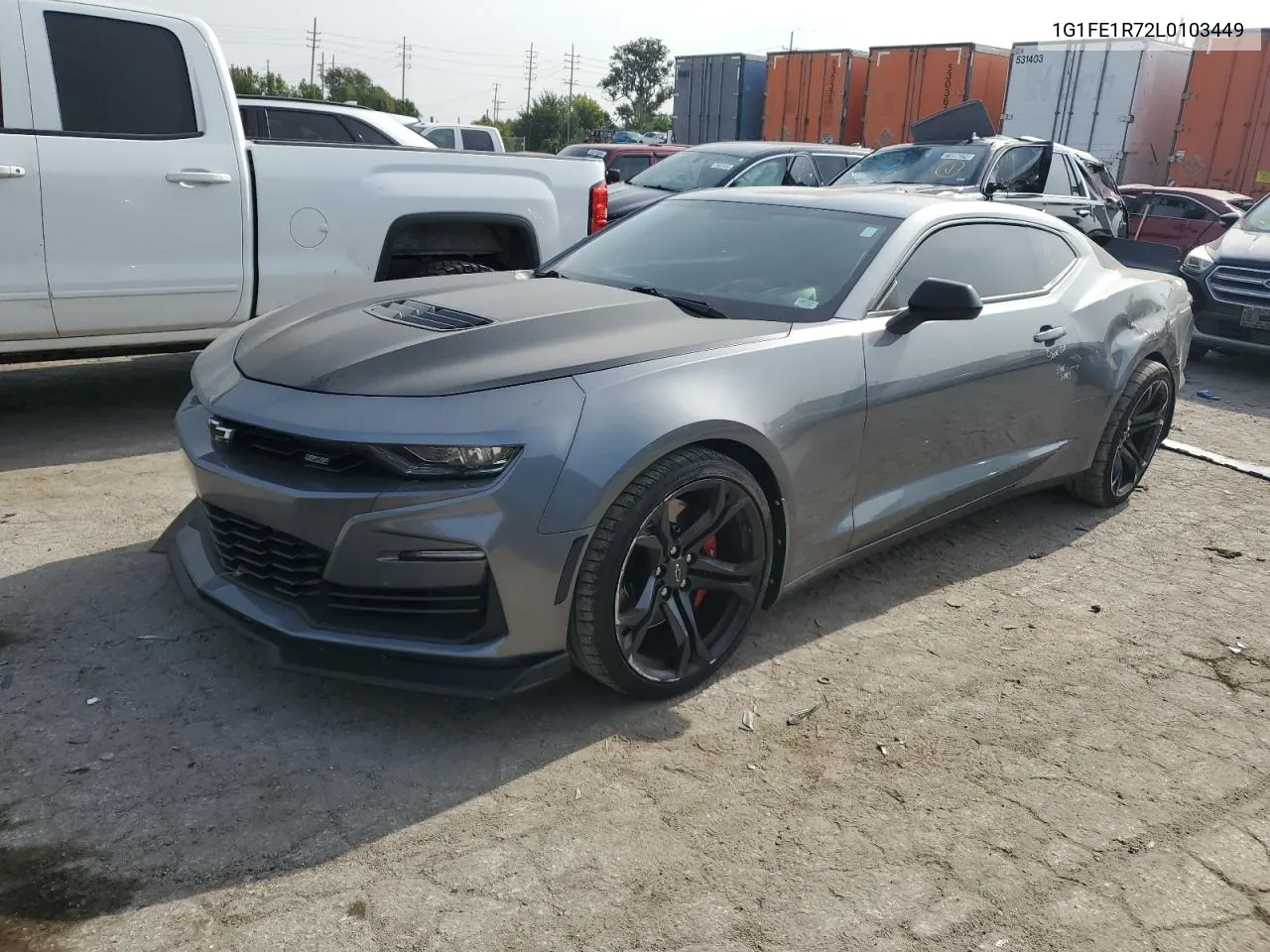 2020 Chevrolet Camaro Lz VIN: 1G1FE1R72L0103449 Lot: 70883034