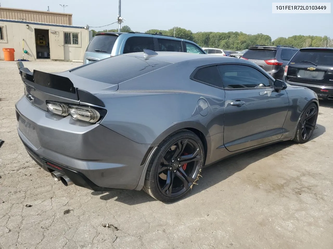 2020 Chevrolet Camaro Lz VIN: 1G1FE1R72L0103449 Lot: 70883034