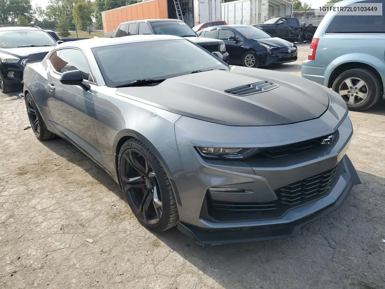 2020 Chevrolet Camaro Lz VIN: 1G1FE1R72L0103449 Lot: 70883034