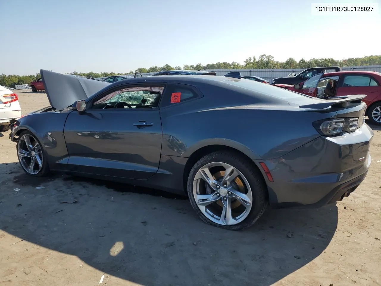 2020 Chevrolet Camaro Ss VIN: 1G1FH1R73L0128027 Lot: 71078194