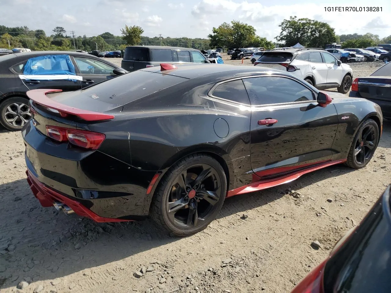 2020 Chevrolet Camaro Lz VIN: 1G1FE1R70L0138281 Lot: 71150724