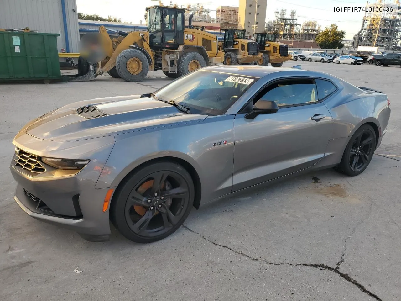 2020 Chevrolet Camaro Lz VIN: 1G1FF1R74L0100436 Lot: 71605804