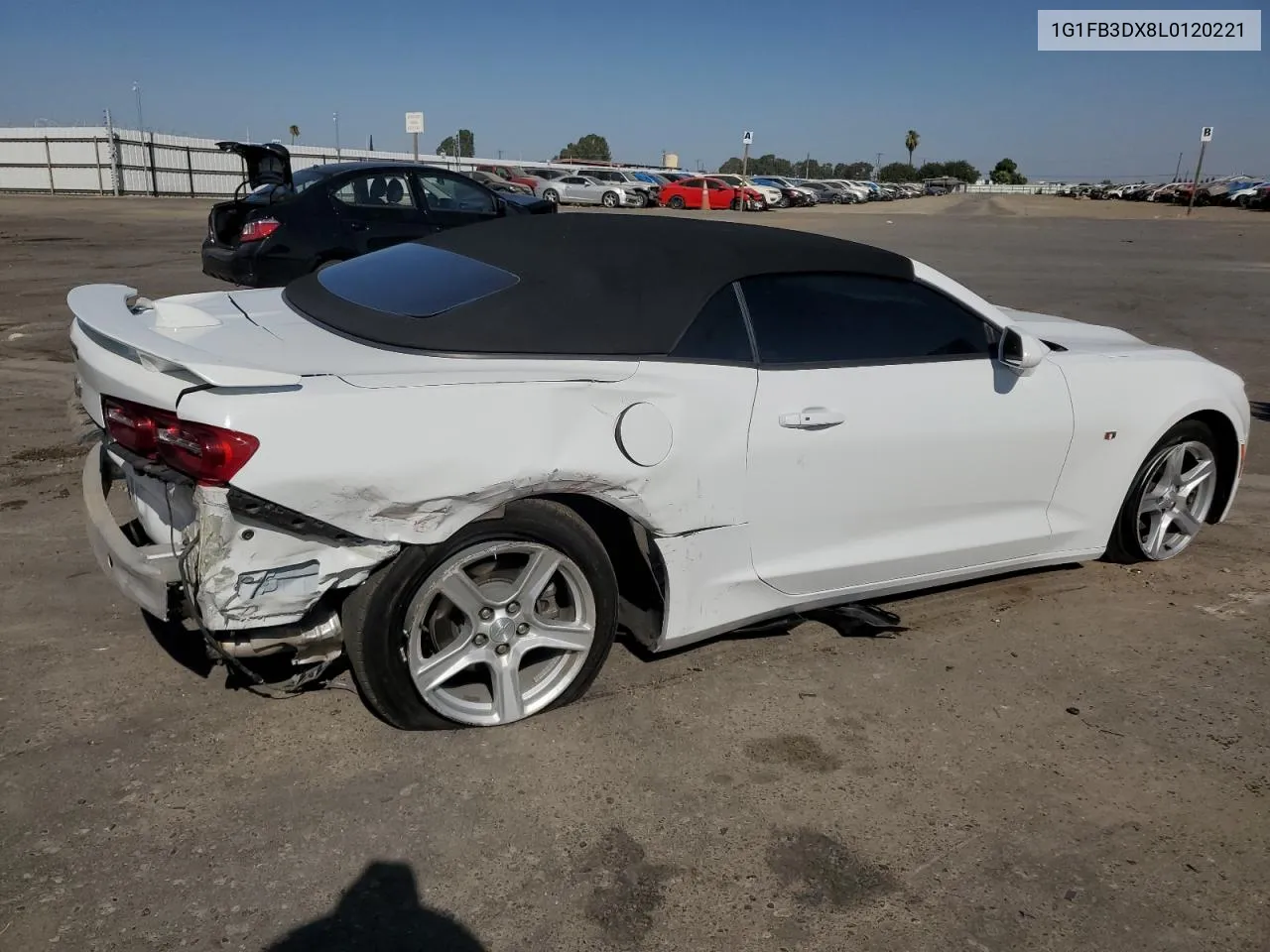 2020 Chevrolet Camaro Ls VIN: 1G1FB3DX8L0120221 Lot: 71761954