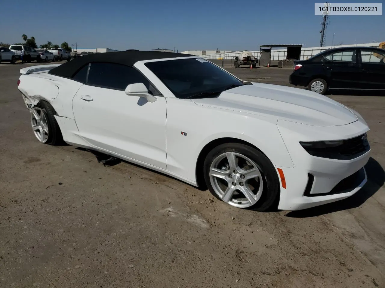 2020 Chevrolet Camaro Ls VIN: 1G1FB3DX8L0120221 Lot: 71761954