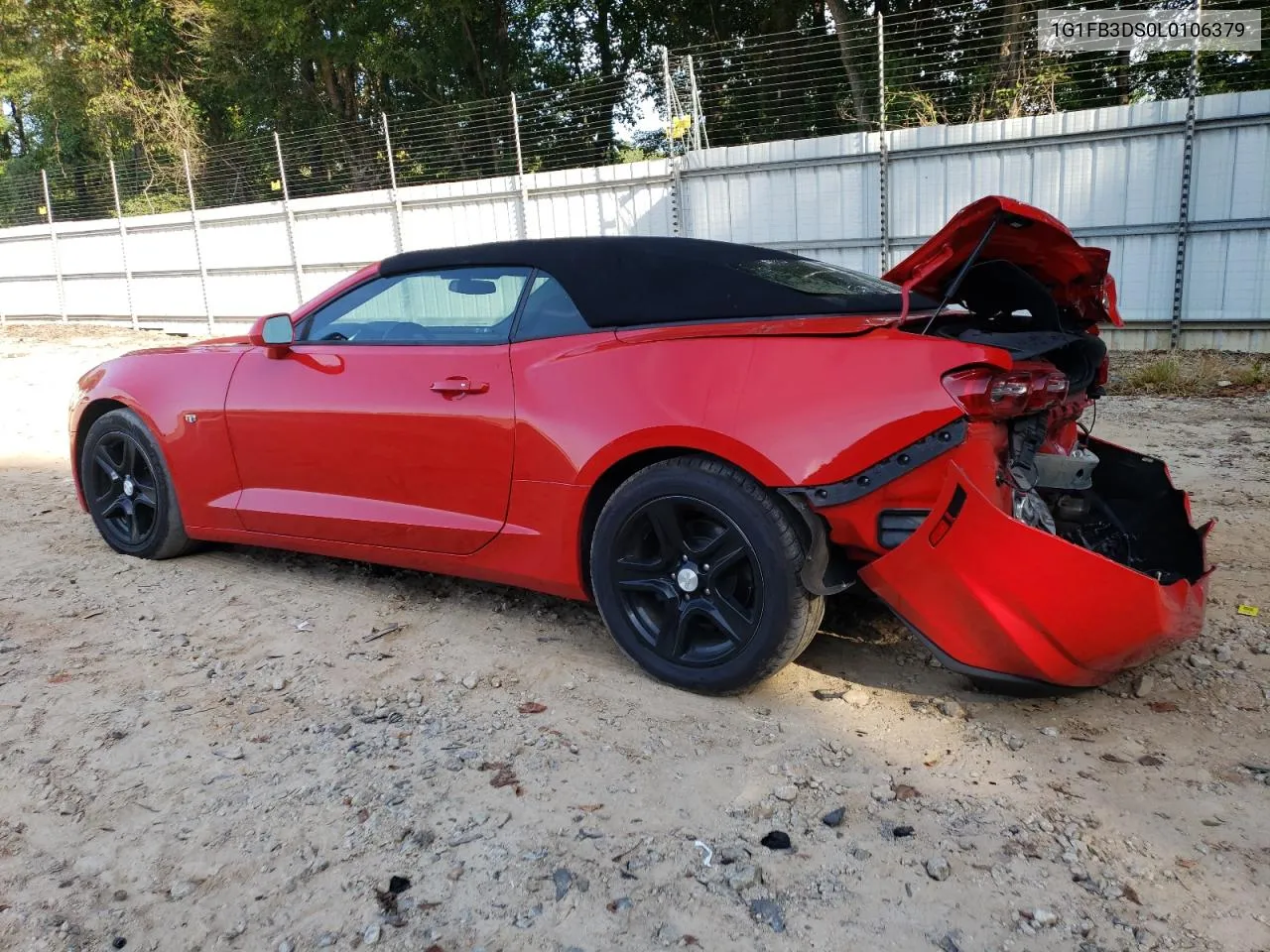 2020 Chevrolet Camaro Ls VIN: 1G1FB3DS0L0106379 Lot: 71969864