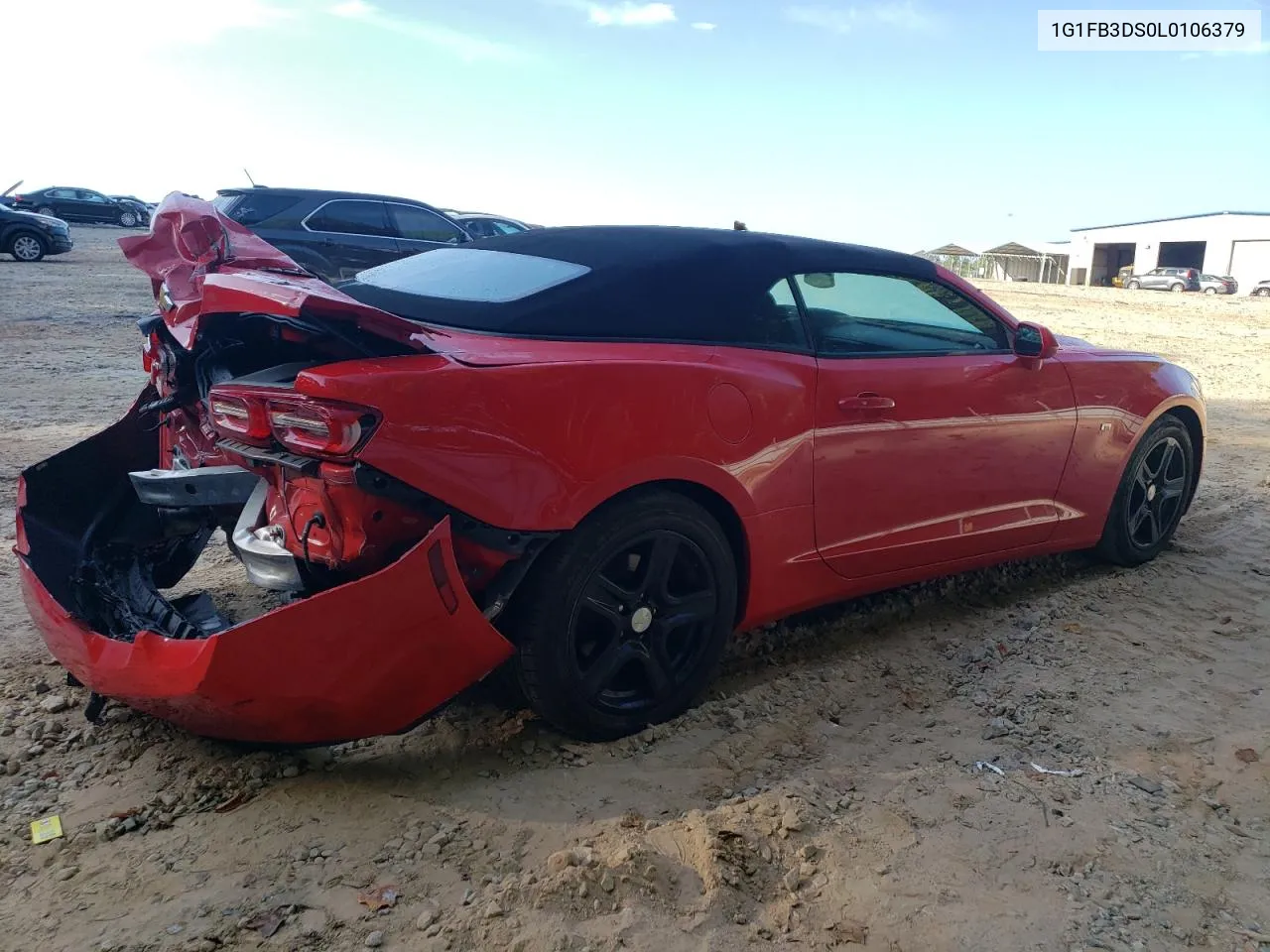 2020 Chevrolet Camaro Ls VIN: 1G1FB3DS0L0106379 Lot: 71969864