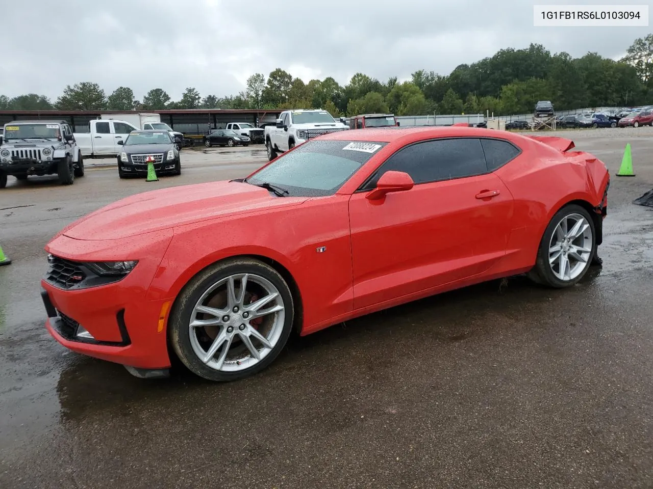 2020 Chevrolet Camaro Ls VIN: 1G1FB1RS6L0103094 Lot: 72088224