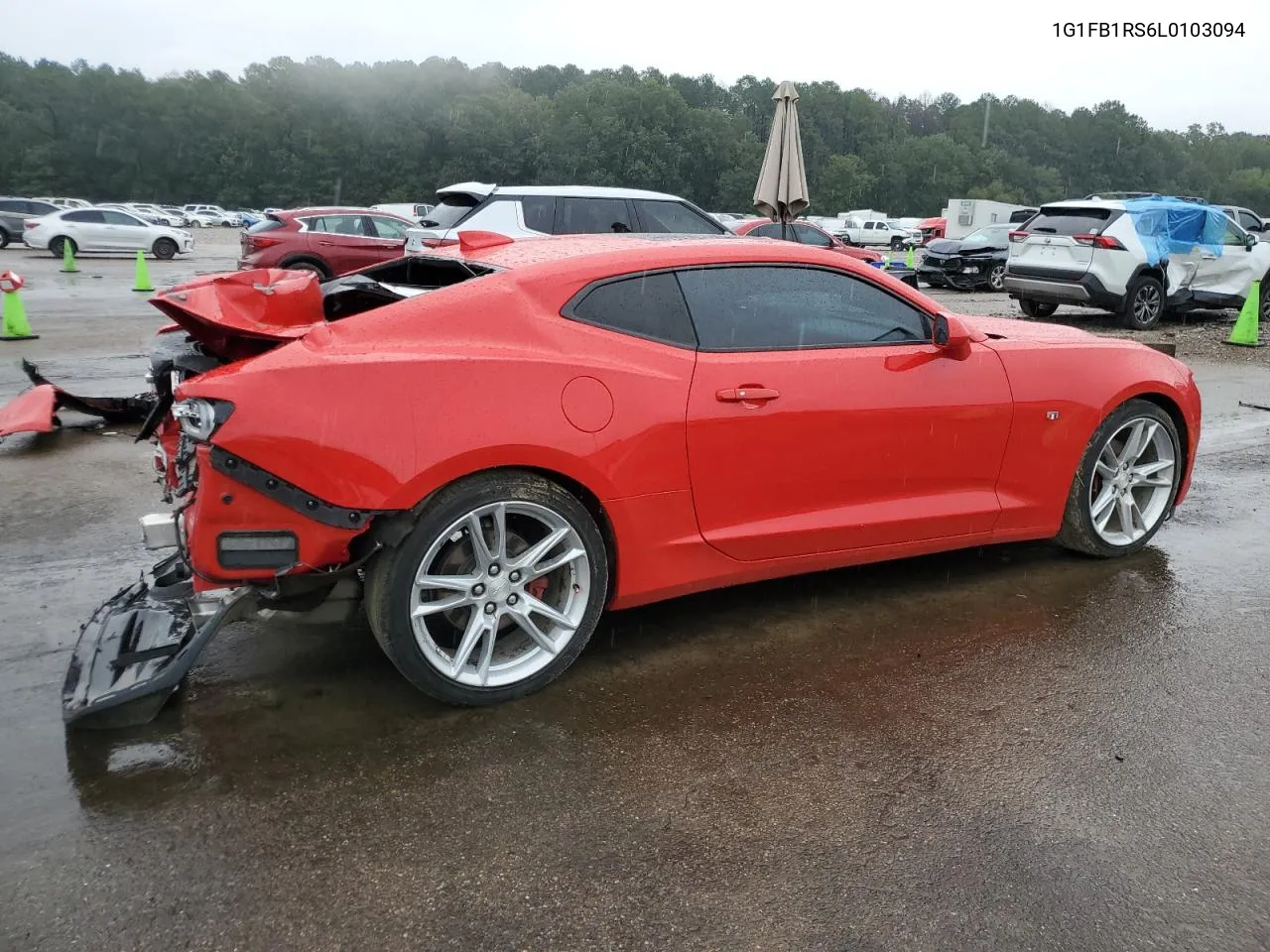 2020 Chevrolet Camaro Ls VIN: 1G1FB1RS6L0103094 Lot: 72088224