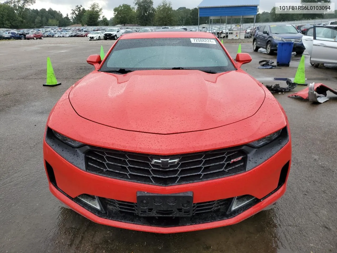 2020 Chevrolet Camaro Ls VIN: 1G1FB1RS6L0103094 Lot: 72088224