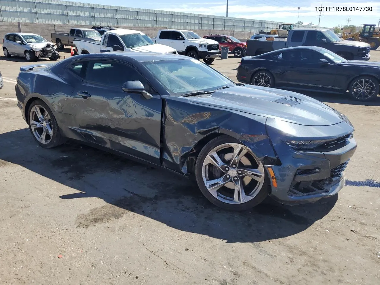 2020 Chevrolet Camaro Lz VIN: 1G1FF1R78L0147730 Lot: 72207584