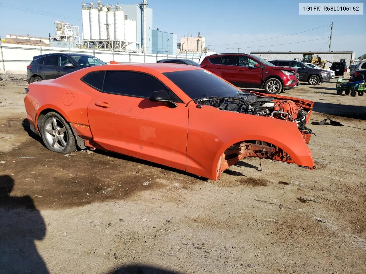 2020 Chevrolet Camaro Zl1 VIN: 1G1FK1R68L0106162 Lot: 72629484