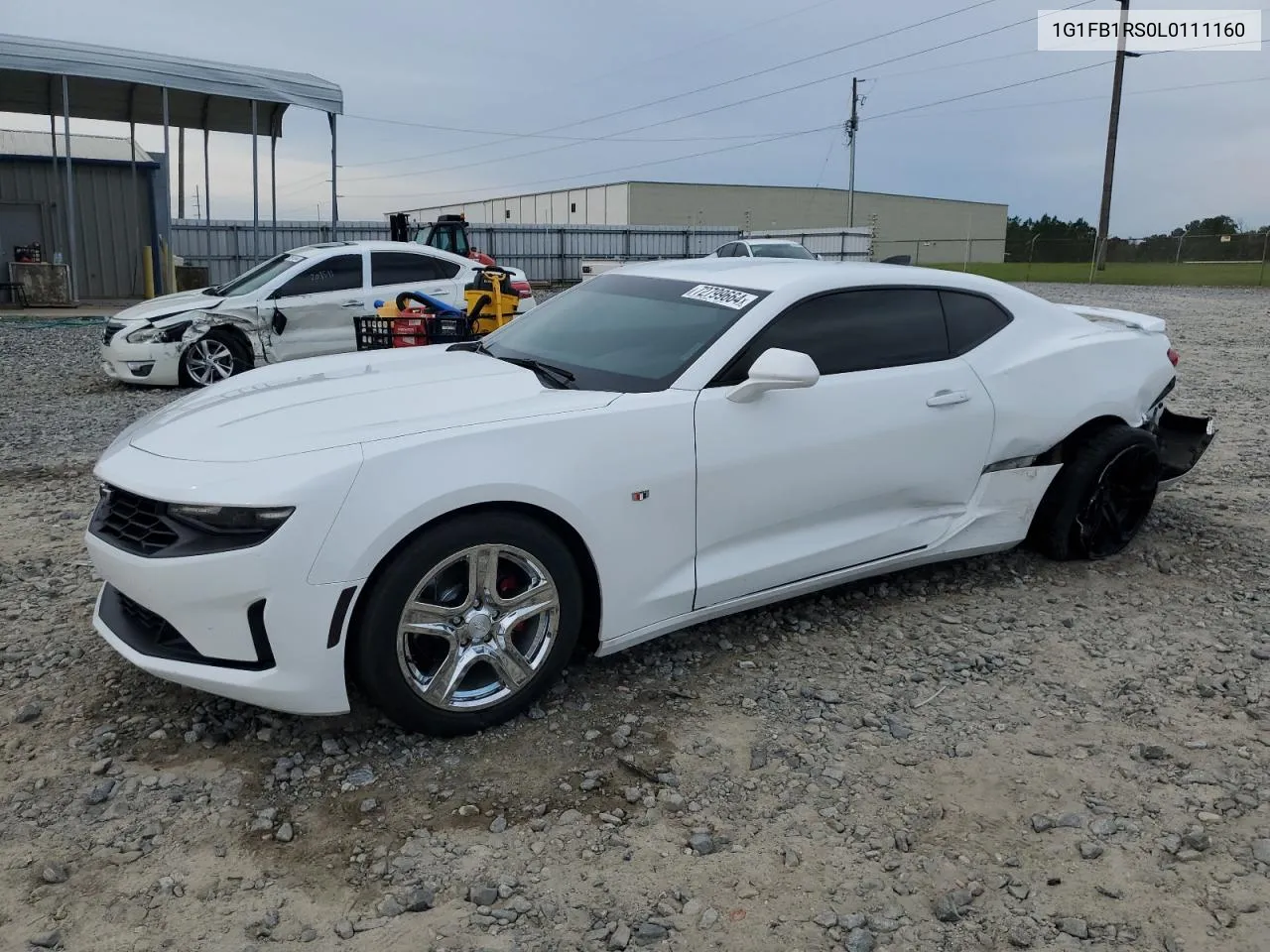 2020 Chevrolet Camaro Ls VIN: 1G1FB1RS0L0111160 Lot: 72799664