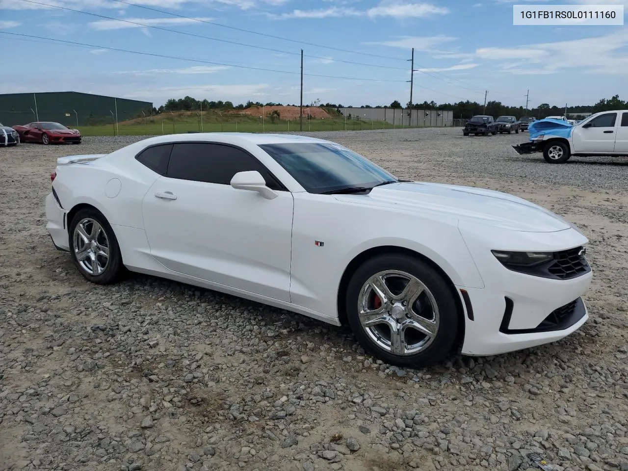 2020 Chevrolet Camaro Ls VIN: 1G1FB1RS0L0111160 Lot: 72799664