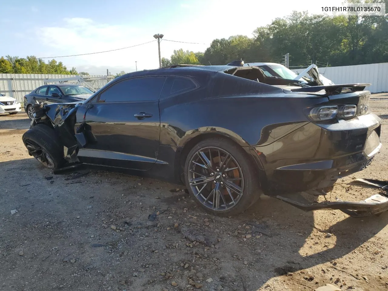 2020 Chevrolet Camaro Ss VIN: 1G1FH1R78L0135670 Lot: 73042404