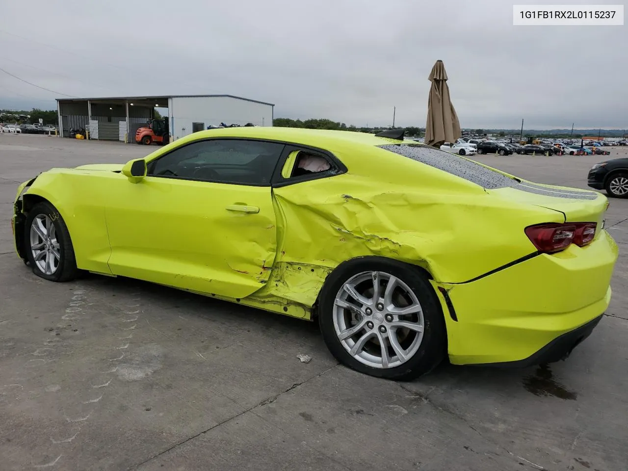 2020 Chevrolet Camaro Ls VIN: 1G1FB1RX2L0115237 Lot: 73134794