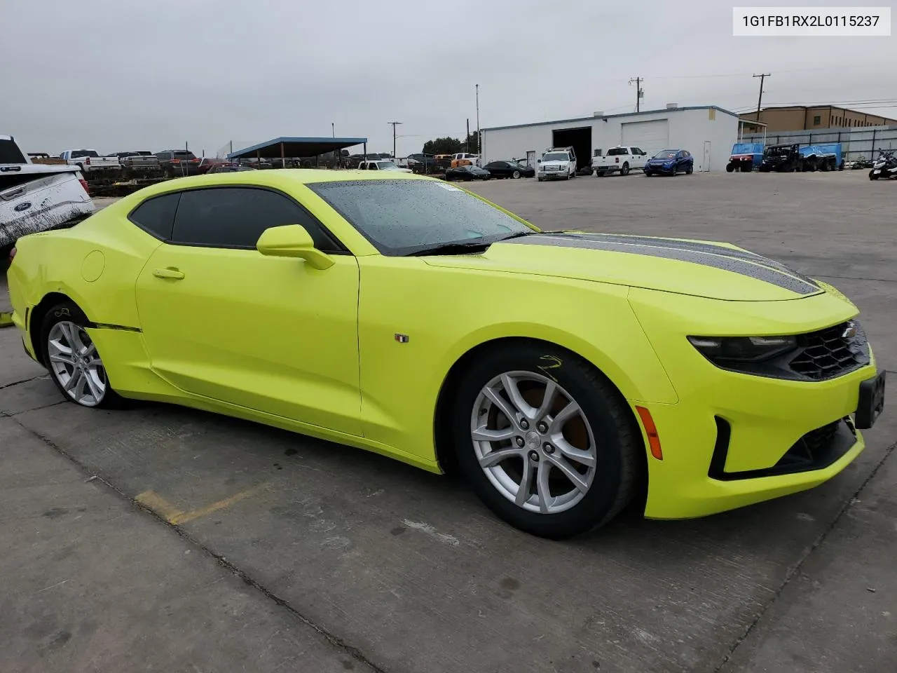 2020 Chevrolet Camaro Ls VIN: 1G1FB1RX2L0115237 Lot: 73134794