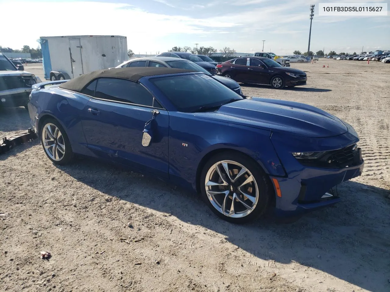 2020 Chevrolet Camaro Ls VIN: 1G1FB3DS5L0115627 Lot: 73341804