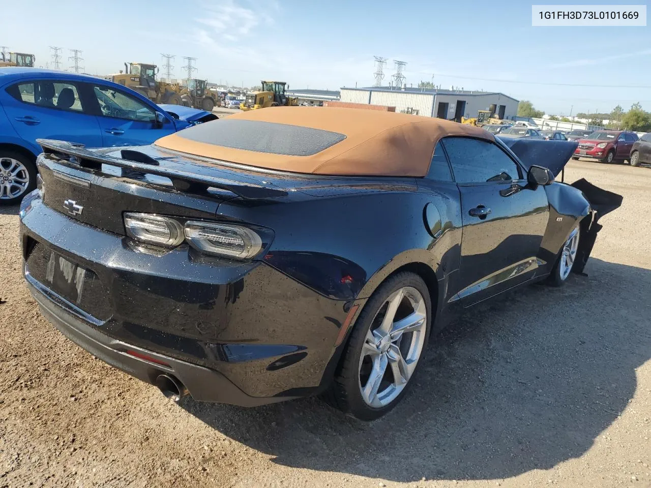 2020 Chevrolet Camaro Ss VIN: 1G1FH3D73L0101669 Lot: 73348864