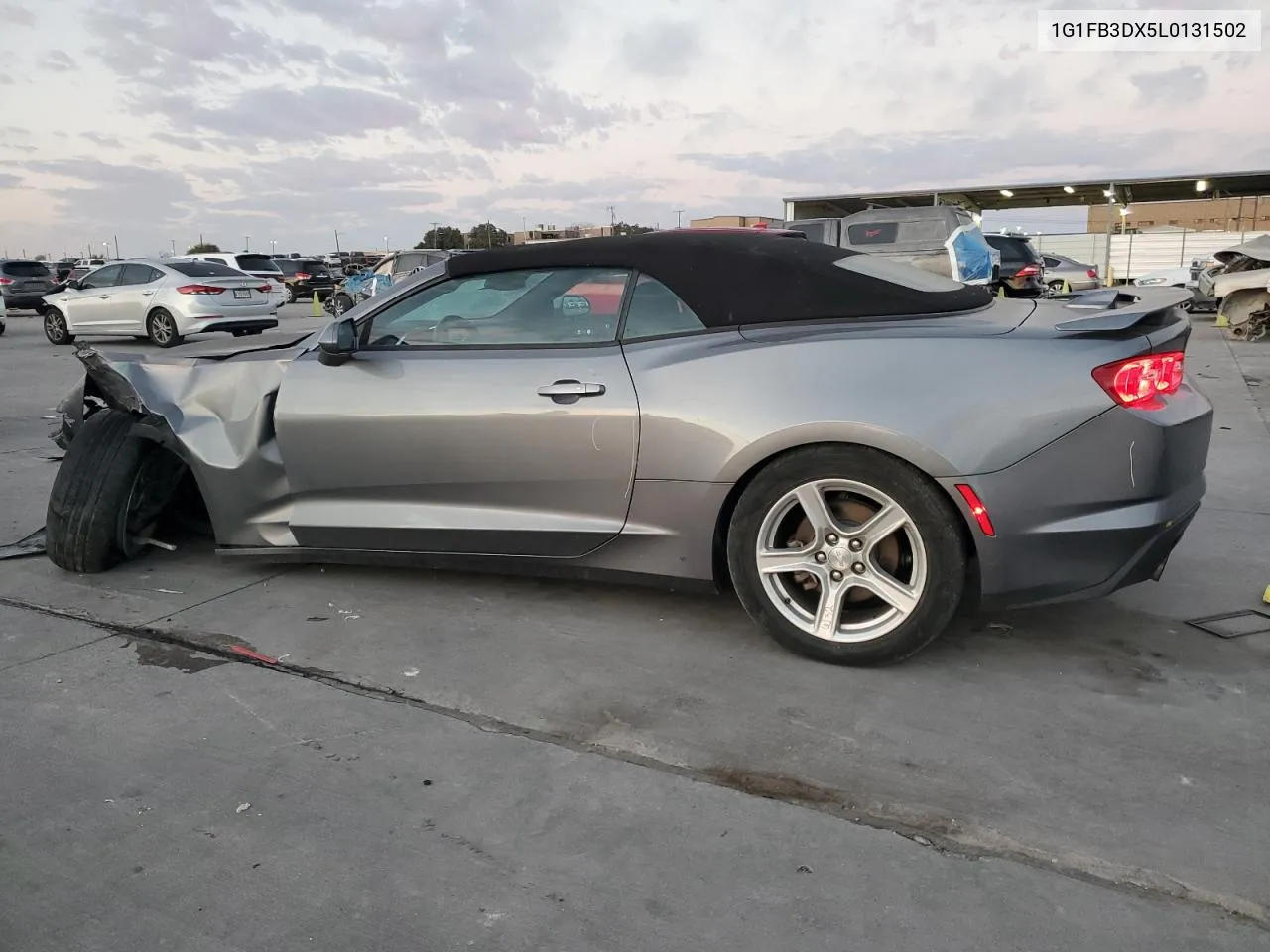 2020 Chevrolet Camaro Ls VIN: 1G1FB3DX5L0131502 Lot: 73490234