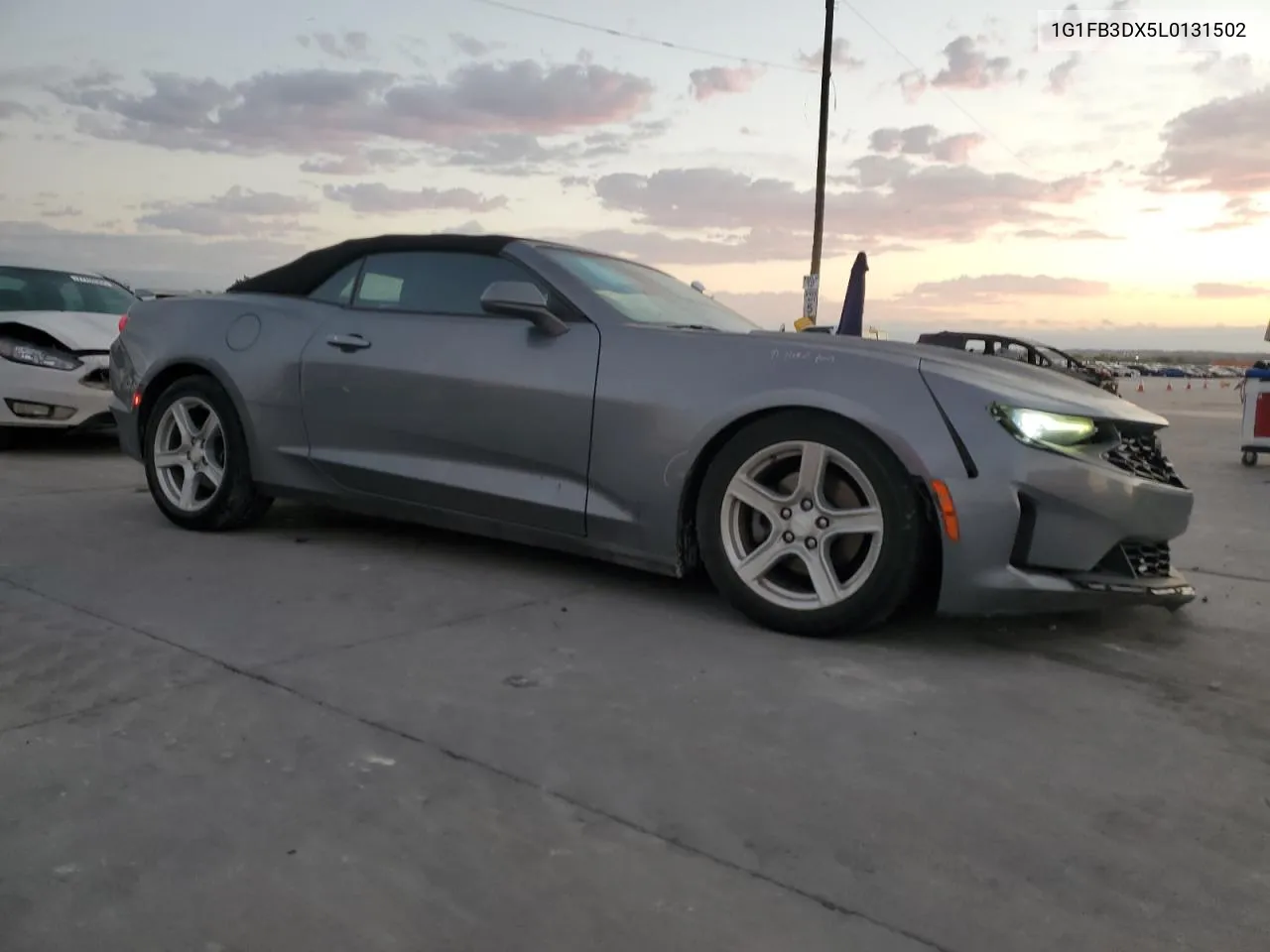 2020 Chevrolet Camaro Ls VIN: 1G1FB3DX5L0131502 Lot: 73490234