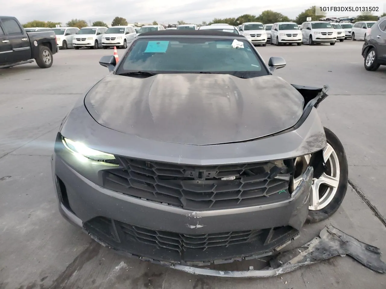 2020 Chevrolet Camaro Ls VIN: 1G1FB3DX5L0131502 Lot: 73490234